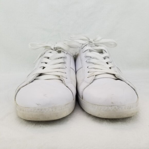 ✅Lacoste Observe Lace Mix 21G Mens 13 Sneakers White/White Crocodile PYV710 Shoe - Picture 6 of 11